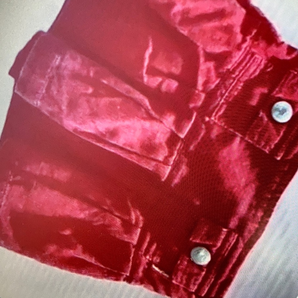 Vintage cute pleated corduroy kid’s skort